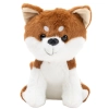 Pluszowa Maskotka Przytulanka Mały Piesek Shiba Inu Biało Brązowy 20cm