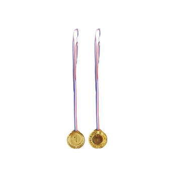 Złoty Medal Pierwsze Miejsce Nagroda Trofeum Cynkowy 6,5cm