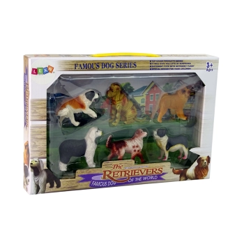 Zestaw Figurek Psy Rasowe 6 elementów