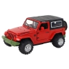 Auto Terenowe Napęd Frykcyjny Na Baterie Metalowy Czerwony 1:32