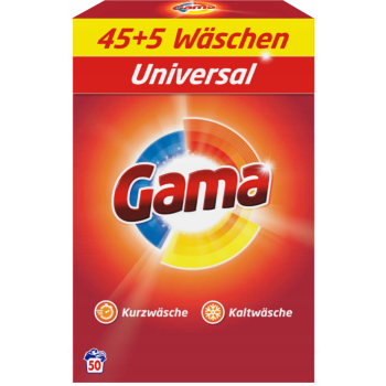 Gama Uniwersalny Proszek do Prania 45+5 prań