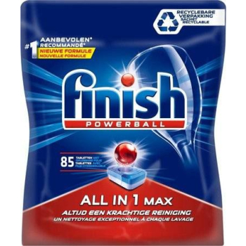 Finish Powerball All in 1 Max Kapsułki do Zmywarki 85 szt.