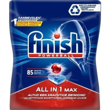 Finish Powerball All in 1 Max Kapsułki do Zmywarki 85 szt.
