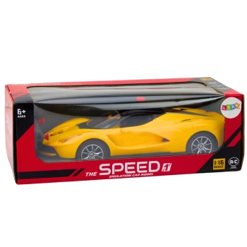 Samochód RC 1:16 Zdalnie Sterowany Sportowy Żółte Auto
