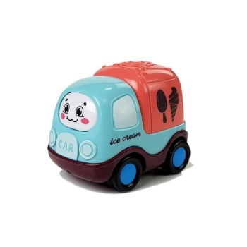 Zestaw Autek Dla Dzieci z Naciągiem Różne Rodzaje 7 Elementów