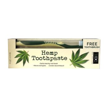 Xpel Hemp Pasta do Zębów z Olejkiem Konopnym 100 ml + szczoteczka