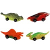 Zestaw Resoraków Dinozaury Samochodziki Kolorowe 8 Sztuk