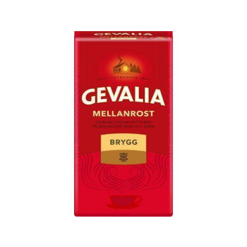 WYPRZEDAŻ !!!Gevalia Mellanrost Brygg Kawa Mielona 450 g