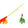 Zestaw Gra Zręcznościowa Łapanie Rybek Wędka 4 Sztuki