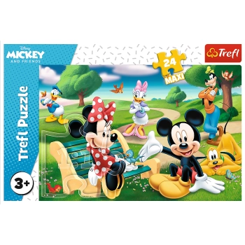 Puzzle - 24 Maxi - Myszka Miki w gronie przyjaciół - Disney - Trefl 14344
