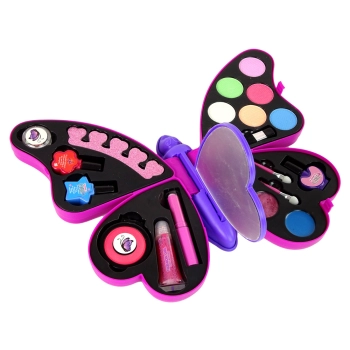 Zestaw Do Makijażu Fioletowy Motyl Cienie Do Powiek