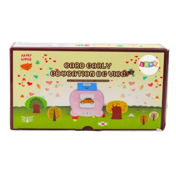 Tablet Do Kart Edukacyjnych Nauka Języka Polski Angielski 224 Słowa Różowy