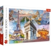 Puzzle - 2000 - Weekend w Paryżu - Trefl 27125