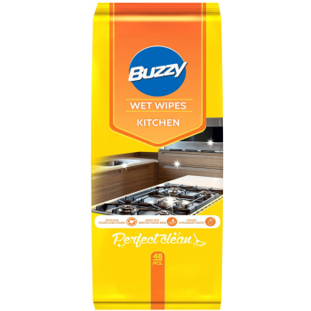 Buzzy Chusteczki Nawilżone do Kuchni 48 szt.