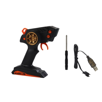 Duże Auto Sportowe Zdalnie Sterowane 1:10 Turkusowo- Czarne