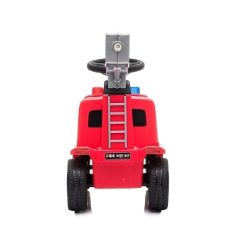 Pojazd Jeździk Straż Pożarna Drabina Bańki Mydlane Dźwięki Koguty