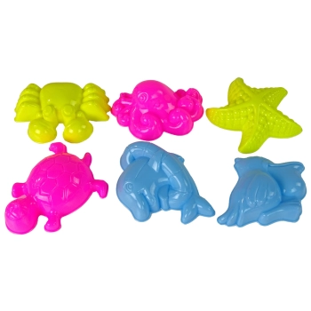 Magiczny Piasek Zestaw Foremki Kolorowe