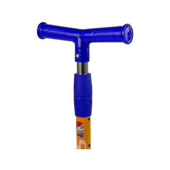 Hulajnoga Balansowa Trójkołowa Cienkie Świecące Koła Granatowa Kot