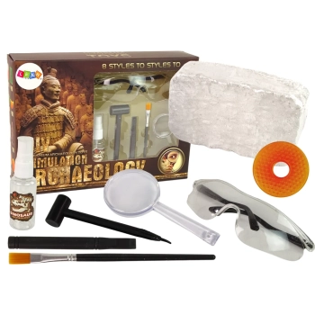 Zestaw Wykopaliska Archeologia Odkrywca Amulet