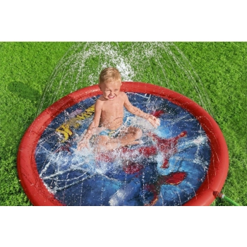 Dmuchany Brodzik Mata Z Fontanną Spider-man 165 cm Bestway 98792