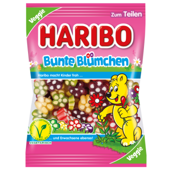 Haribo Bunte Blümchen Żelki Vege 175 g