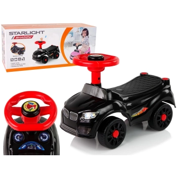 Samochód Jeździk QX-3399-2 Klakson Czarny