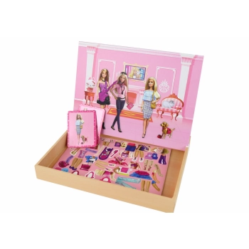 Zestaw Edukacyjnych Puzzli Magnetycznych Motyw Lalki