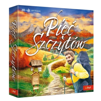 Gra rodzinna Pięć Szczytów Górskie Wędrówki Trefl 02517