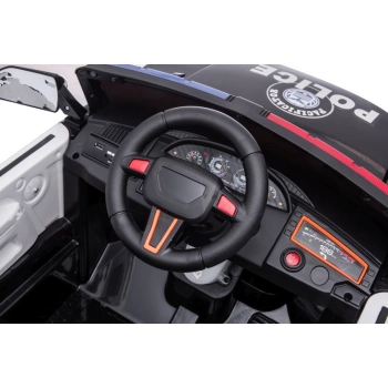 Auto Na Akumulator BBH-021 Policyjne Białe