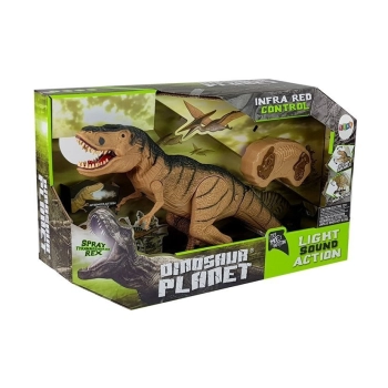 Dinozaur Tyranozaur Rex Zdalnie Sterowany R/C z Parą