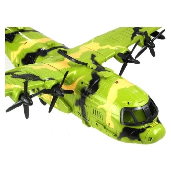 Ogromny Samolot Wojskowy Militarny Figurki 64 cm