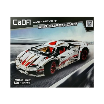 Klocki Konstrukcyjne Samochód Sportowy Cada 1696 Elementów