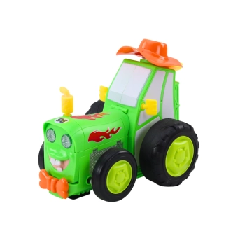 Zdalnie Sterowany Skaczący Traktor R/C Zielony