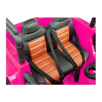 Auto na Akumulator WXE-1688 4x4 Różowy STRONG