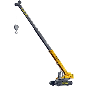 Dźwig Gąsienicowy Wysuwany Obracana Kabina 360° Żółty