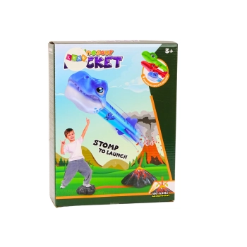 Zestaw Do Gry Regulowana Wyrzutnia Rakiet Dinozaury Wulkan