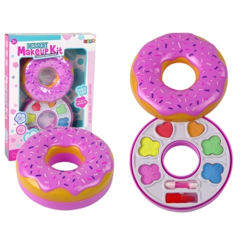 Zestaw Cieni do Powiek Kształt Donut Szminka