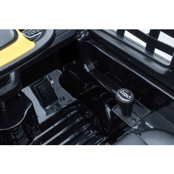 Auto Na Akumulator Mercedes + Naczepa XMX622B Zółty LCD