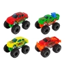 Zestaw Pojazdów Auta Monster Truck Różne Kolory 9 szt.