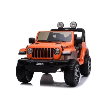 Auto na Akumulator Jeep Rubicon 4x4 Pomarańczowy