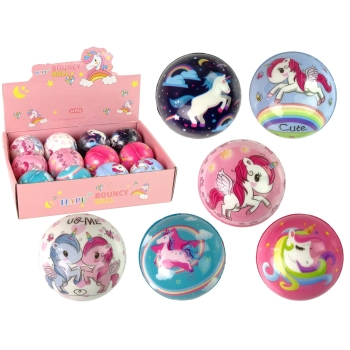 Piłeczka Miękka Tęczowa dla Dziecka 8 cm średnicy