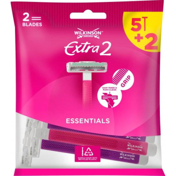 Wilkinson Extra 2 Beauty Maszynki Jednorazowe 5+2 szt.