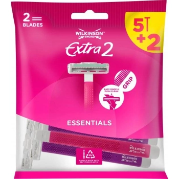 Wilkinson Extra 2 Beauty Maszynki Jednorazowe 5+2 szt.