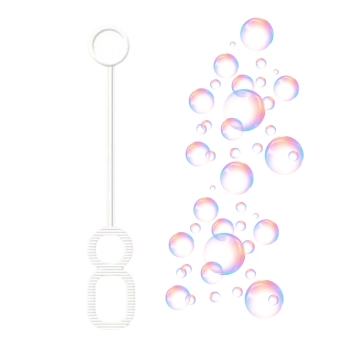 Płyn Do Baniek Mydlanych Z Różdżką Duża Butelka 1L