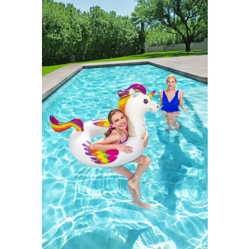 Dmuchane Koło Do Pływania Jednorożec 119 x 91 cm Bestway 36159