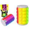 Gra Logiczna Układanka Łamigłówka Walec Obrotowy Kolorowy