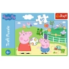 Puzzle - 60 - Zabawy w gronie przyjaciół - Świnka Peppa - Trefl 17356