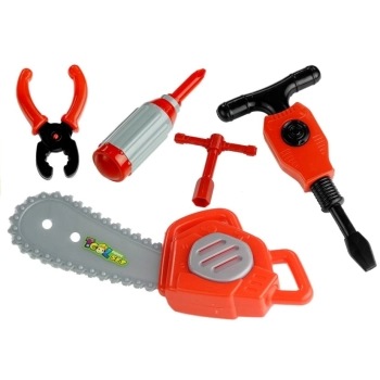 Zestaw Strażaka Wóz Hełm Gaśnica Piła 14 Elementów