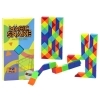 Klocki Gra Zręcznościowa Układanka Wąż Edukacyjny Kolorowy 72 ele.