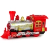 Lokomotywa Świąteczna Światła Dźwięk Czerwona Na Baterie